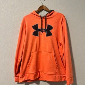 Under Armour Orange Sweater Athletic Fit‎